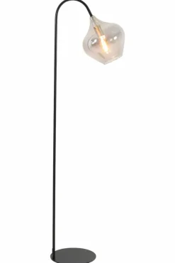 Light en Living Vloerlamp 28x45x160 cm RAKEL mat zwart