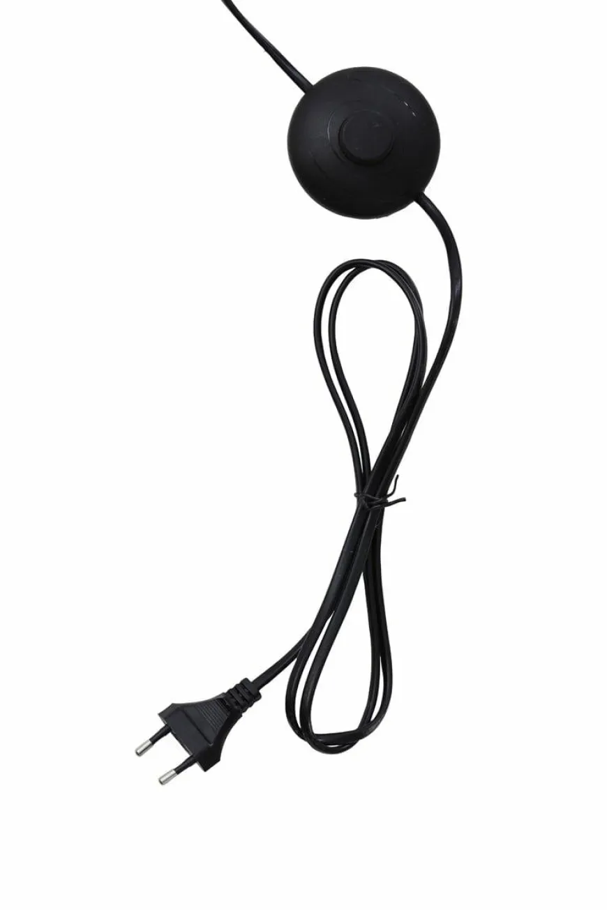 Light en Living Vloerlamp 28x45x160 cm RAKEL mat zwart