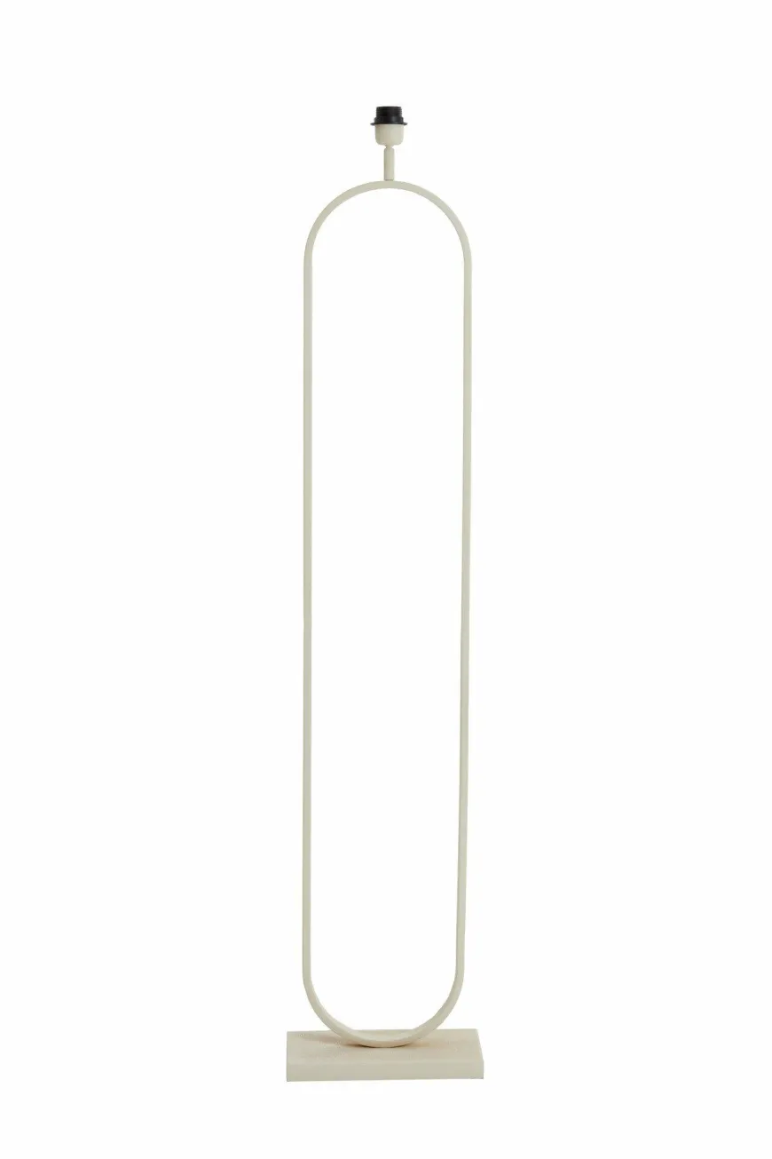 Light en Living Vloerlamp 30x15x142 cm JAMIRI crème