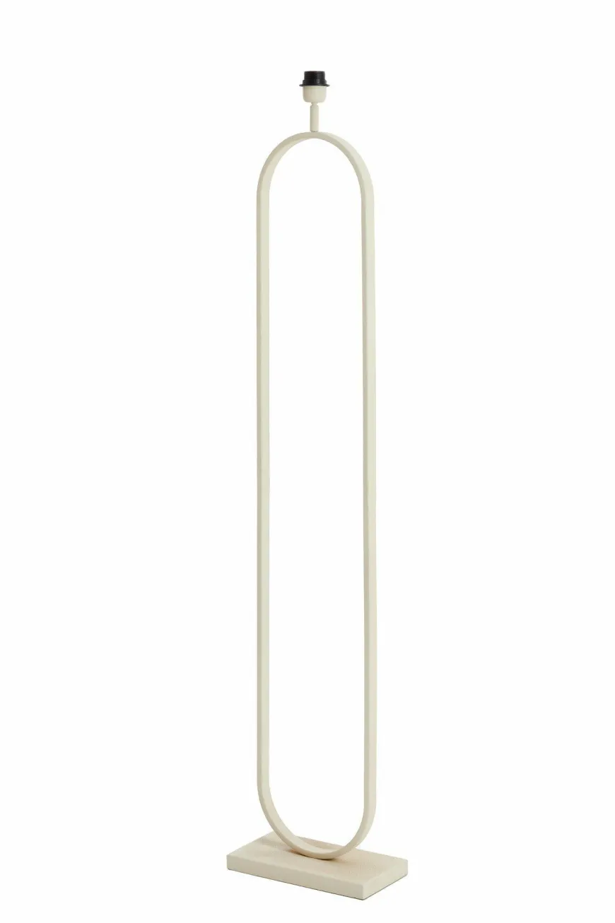 Light en Living Vloerlamp 30x15x142 cm JAMIRI crème
