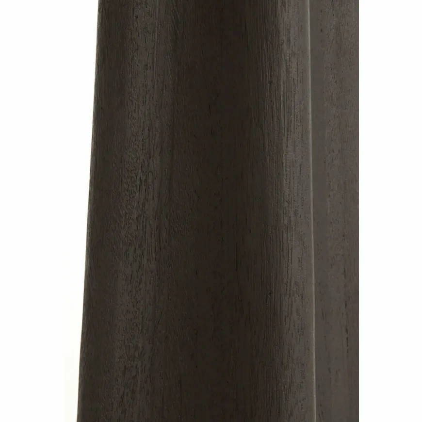 Light en Living Vloerlamp 23x23x125 cm NAVELLI hout mat zwart