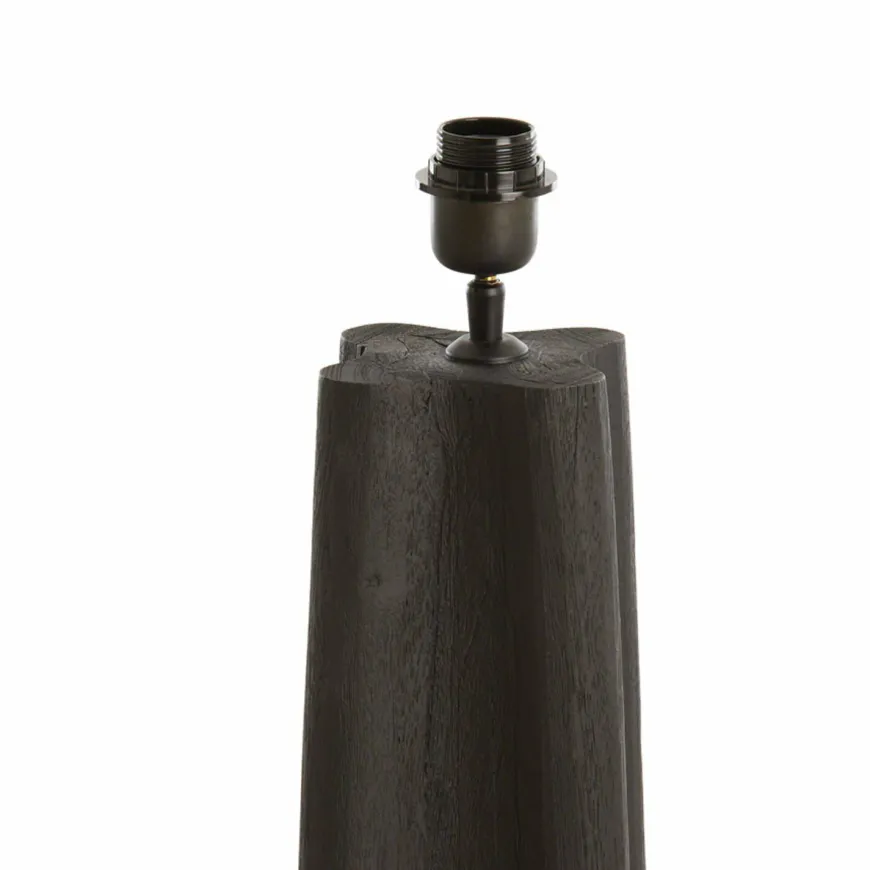 Light en Living Vloerlamp 23x23x125 cm NAVELLI hout mat zwart
