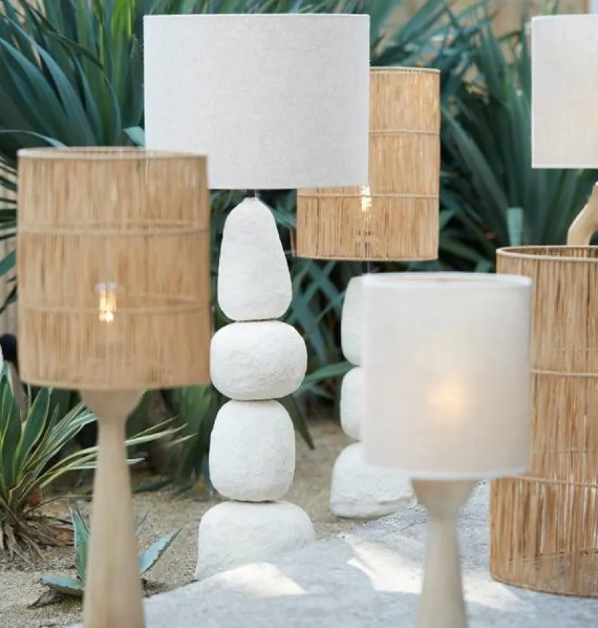 Light en Living Vloerlamp Ø30x135 cm MARREE crème