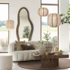 Light en Living Vloerlamp SOLUNE Ø35x165 cm Naturel + Crème – Light & Living
