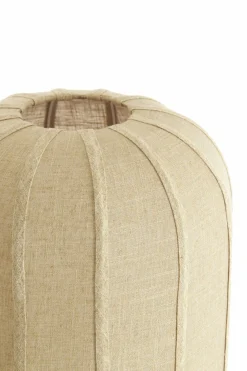 Light en Living Vloerlamp SOLUNE Ø35x165 cm Naturel + Crème – Light & Living