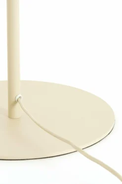 Light en Living Vloerlamp SOLUNE Ø35x165 cm Naturel + Crème – Light & Living