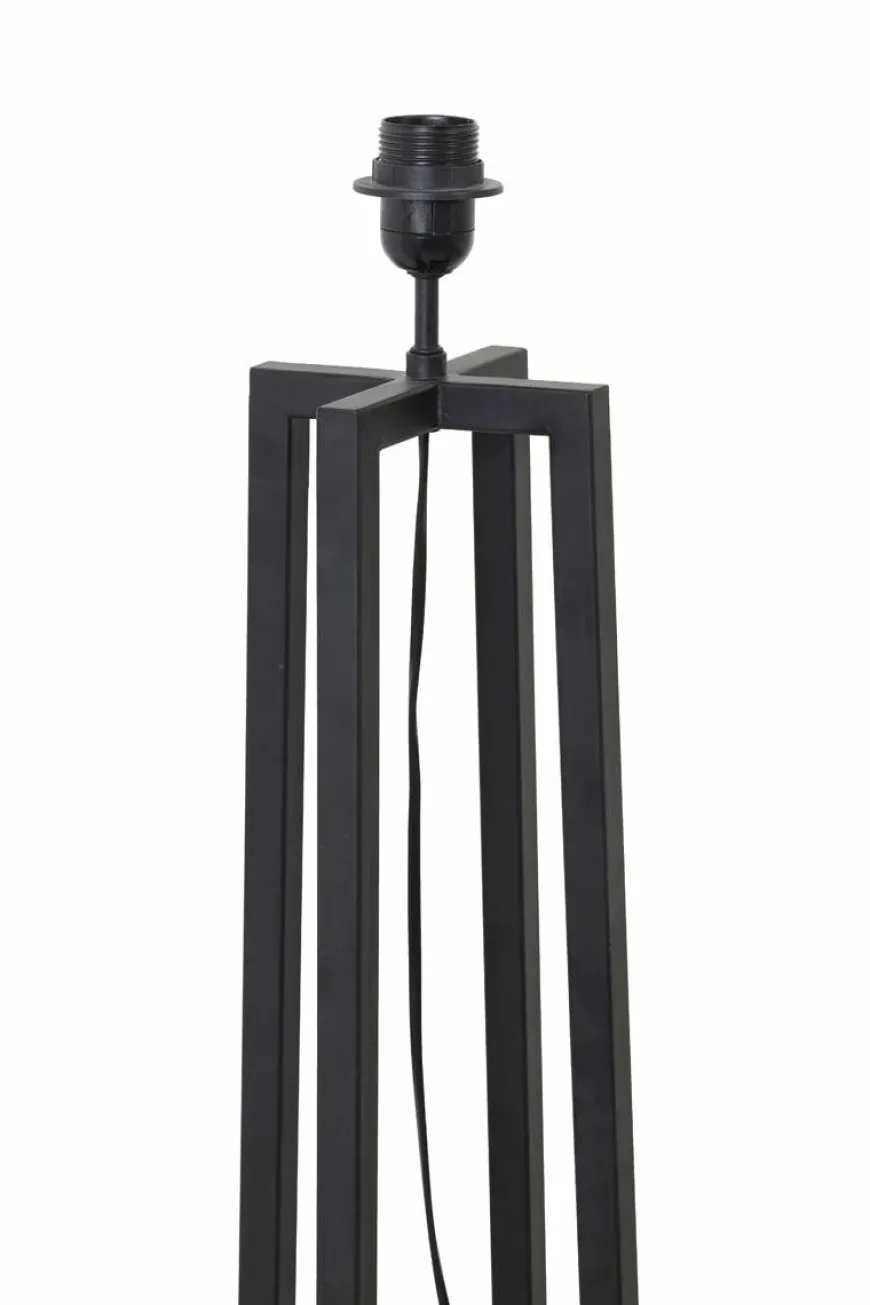 Light en Living Vloerlamp 25x25x130 cm MILEY mat zwart