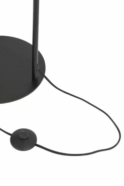 Light en Living Vloerlamp Ø28x155 cm LEKAR antiek brons+smoke glas