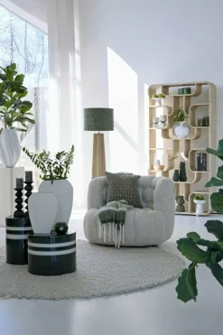 Light en Living Vloerlamp 23x23x125 cm NAVELLI hout mat naturel