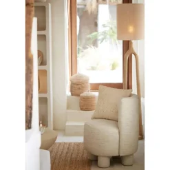 Light en Living Vloerlamp Ø30x135 cm XITTA hout mat naturel