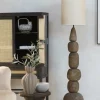 Light en Living Vloerlamp Ø30x135 cm MARREE donker bruin