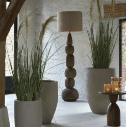 Light en Living Vloerlamp Ø30x135 cm MARREE donker bruin