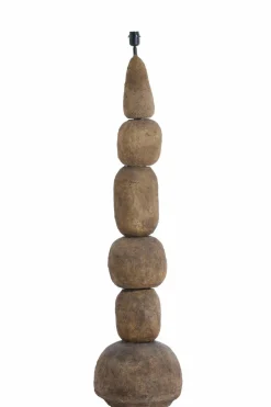 Light en Living Vloerlamp Ø30x135 cm MARREE donker bruin