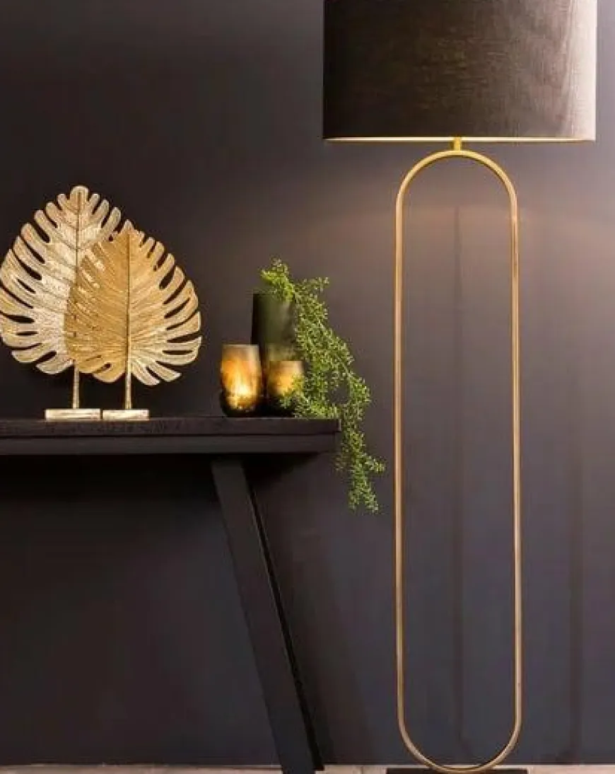 Light en Living Vloerlamp 30x15x142 cm JAMIRI antiek brons