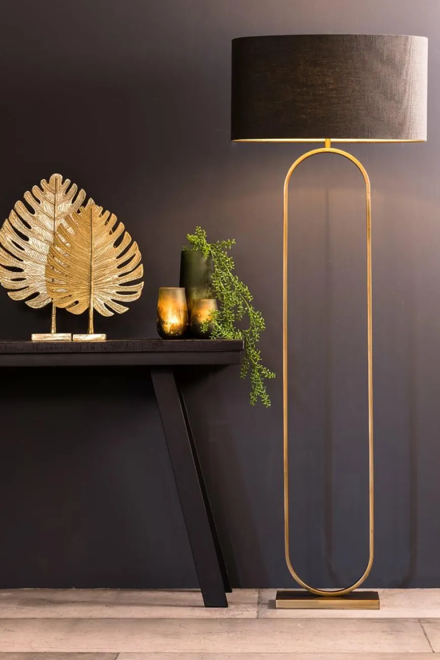 Light en Living Vloerlamp 30x15x142 cm JAMIRI antiek brons