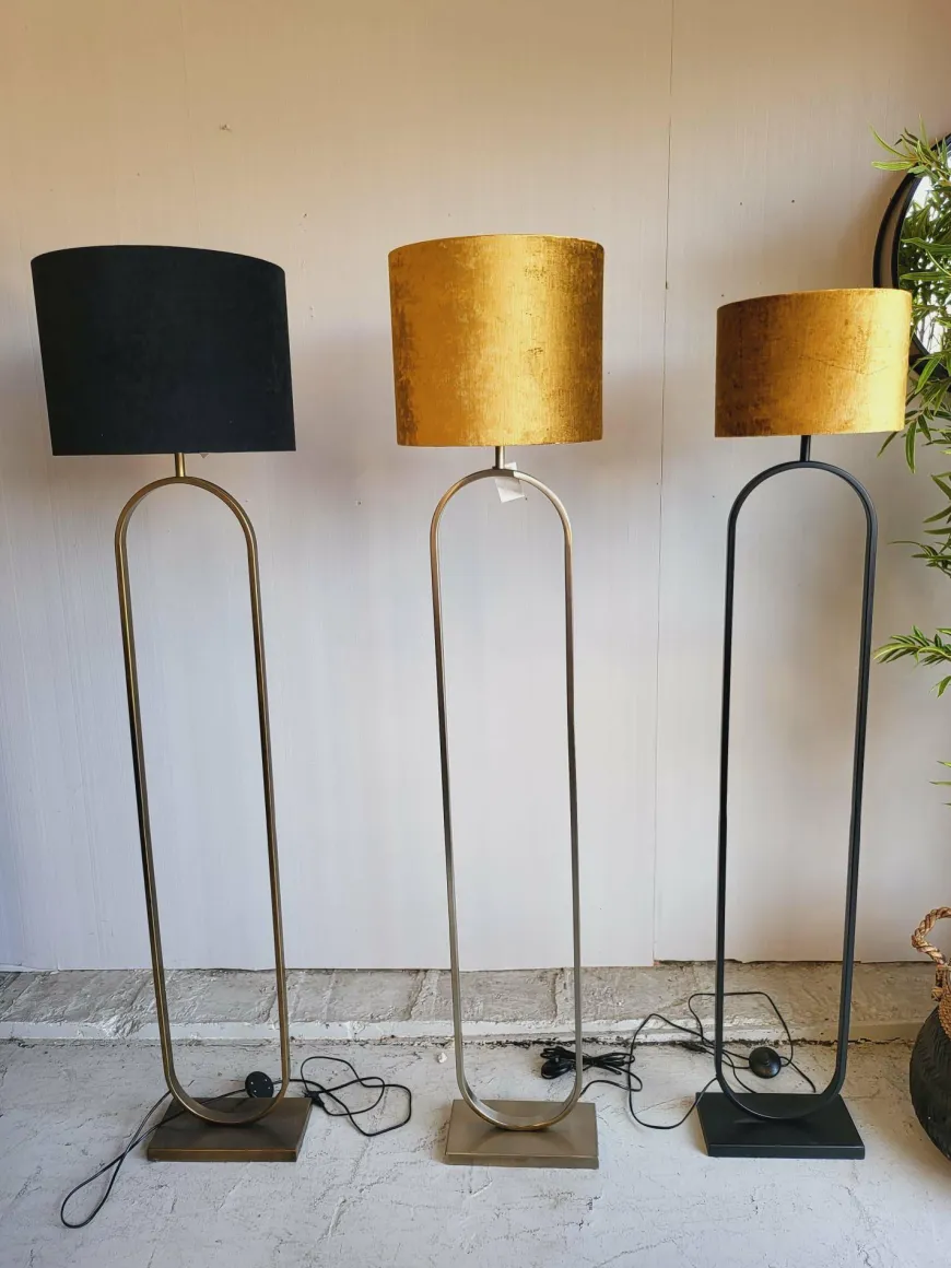 Light en Living Vloerlamp 30x15x142 cm JAMIRI antiek brons
