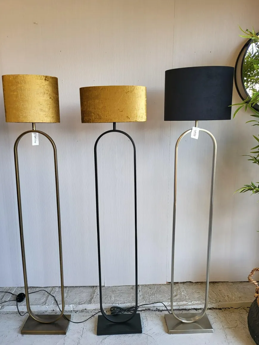 Light en Living Vloerlamp 30x15x142 cm JAMIRI antiek brons