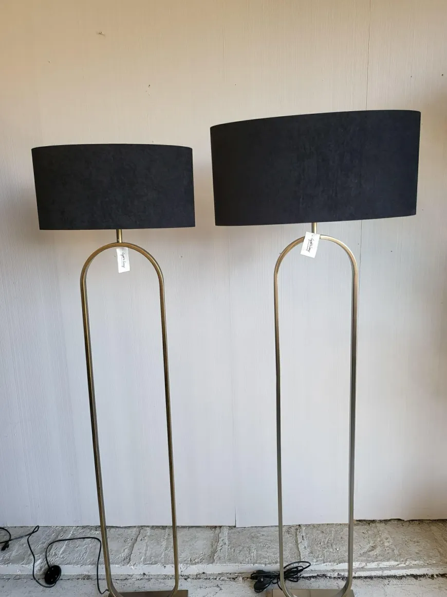 Light en Living Vloerlamp 30x15x142 cm JAMIRI antiek brons