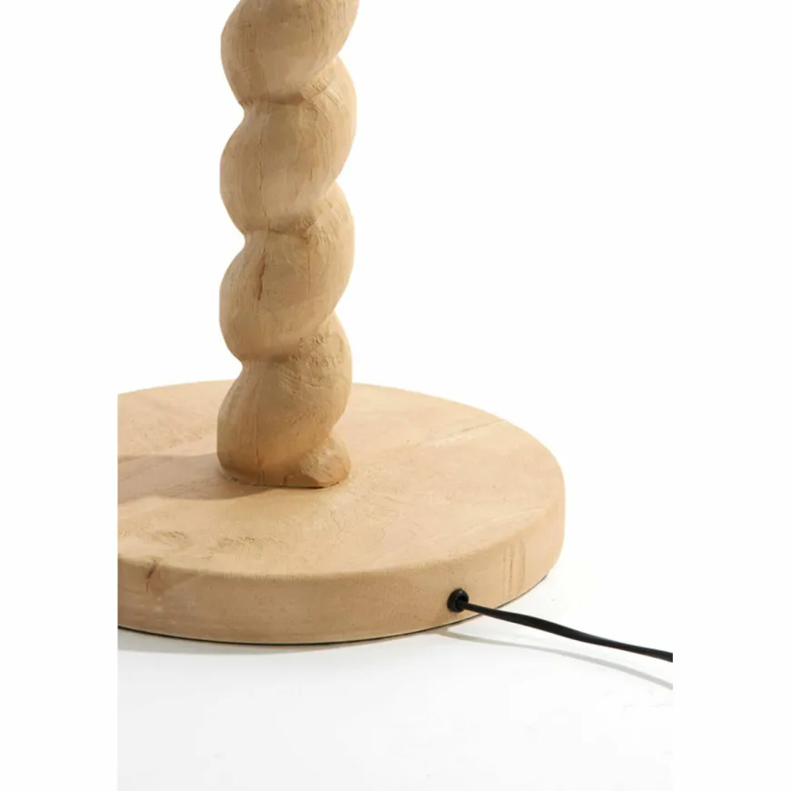 Light en Living Vloerlamp Ø30x138 cm NANNO hout mat naturel