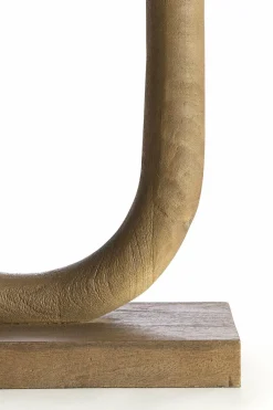 Light en Living Vloerlamp 35x20x119 cm PACECO hout grijs-donker bruin