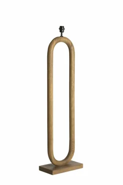 Light en Living Vloerlamp 35x20x119 cm PACECO hout grijs-donker bruin