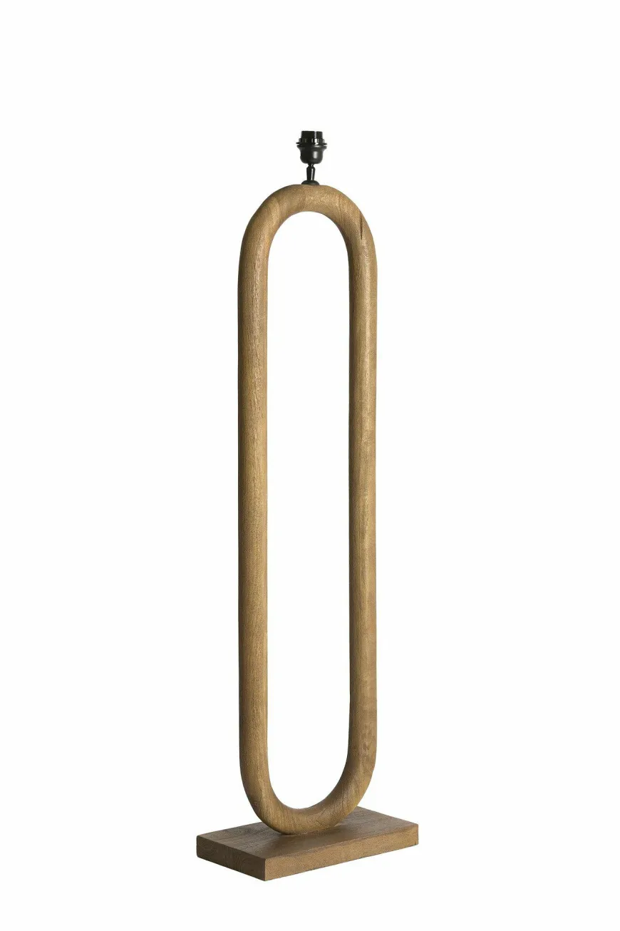 Light en Living Vloerlamp 35x20x119 cm PACECO hout grijs-donker bruin