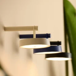 Light en Living Wandlamp LED 19x13x8,5 cm TOLIARA crème
