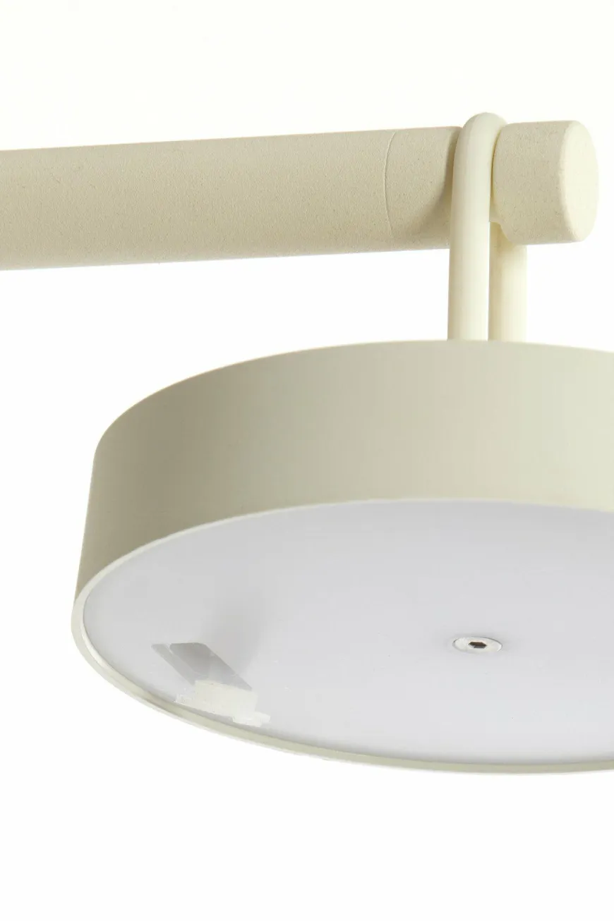 Light en Living Wandlamp LED 19x13x8,5 cm TOLIARA crème