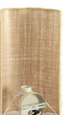 Light en Living Wandlamp 15x10x30,5 cm VERDANTIA raffia naturel