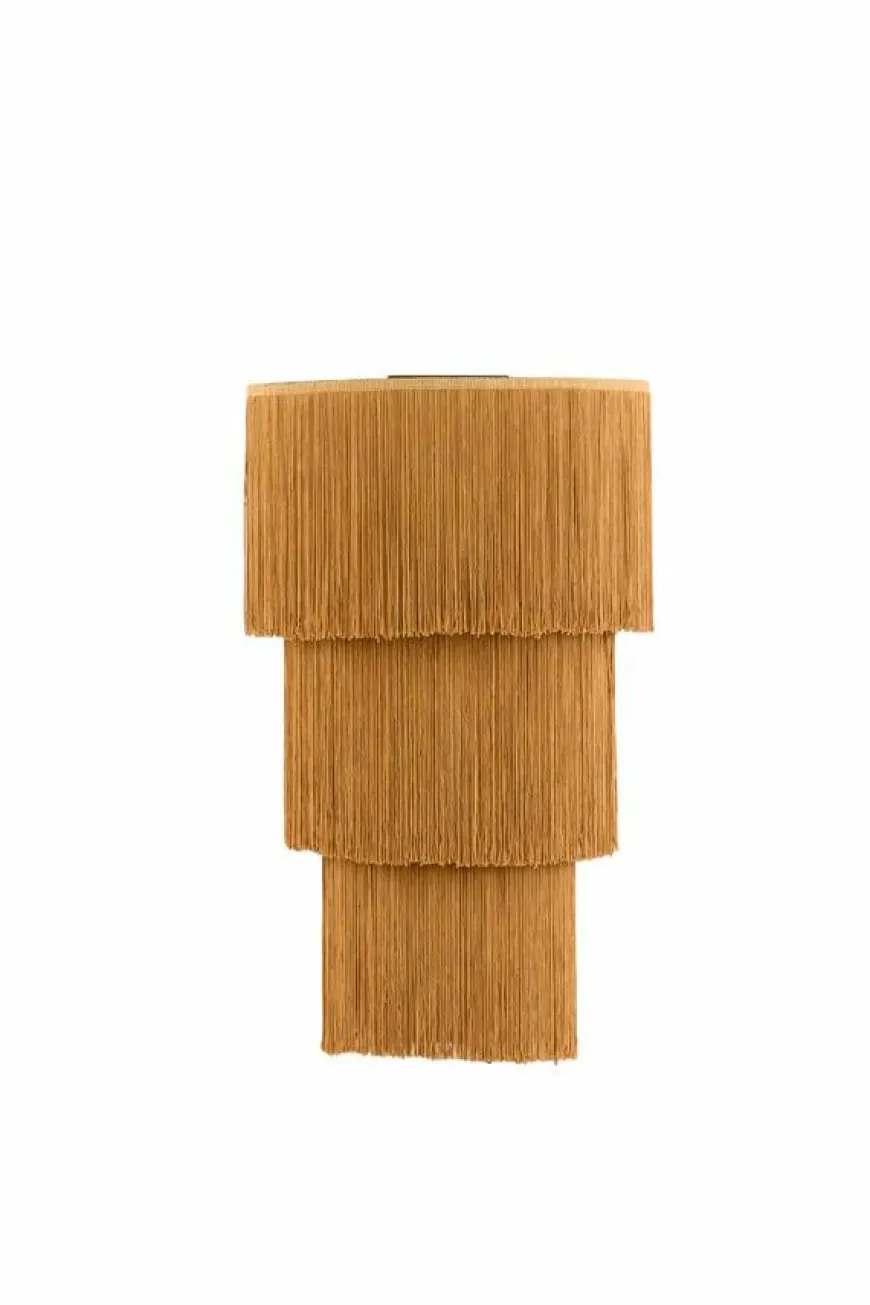 Light en Living Wandlamp 2L 33x14x59 cm MALAIKA bruin