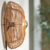 Light en Living Wandlamp Ø40x15 cm MILAN rotan naturel