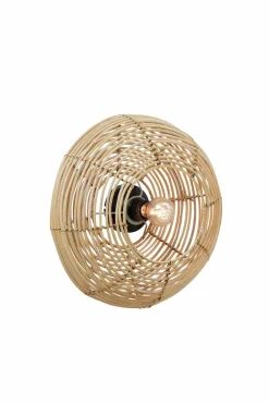 Light en Living Wandlamp Ø40x15 cm MILAN rotan naturel