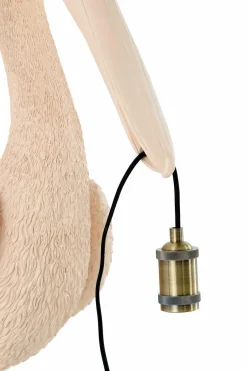 Light en Living Wandlamp 33x28x63 cm PELICAN lichtroze