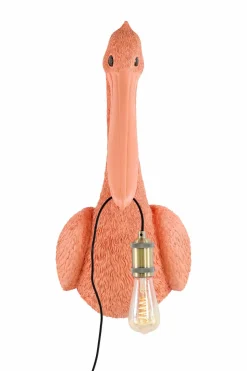 Light en Living Wandlamp 33x28x63 cm PELICAN coral