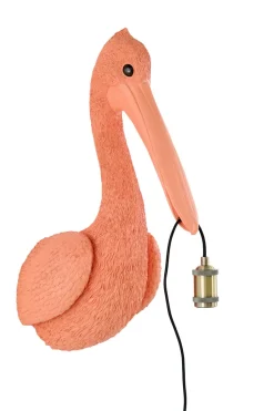 Light en Living Wandlamp 33x28x63 cm PELICAN coral