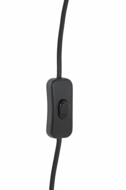 Light en Living Wandlamp Ø31x31 cm LYRA naturel+mat zwart