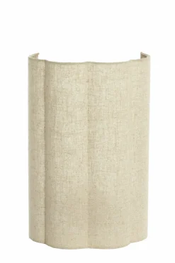 Light en Living Wandlamp 26x15x40 cm FRINGE naturel