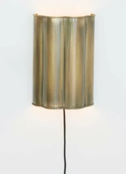 Light en Living Wandlamp 21x11,5x30,5 cm FRINGE antiek brons