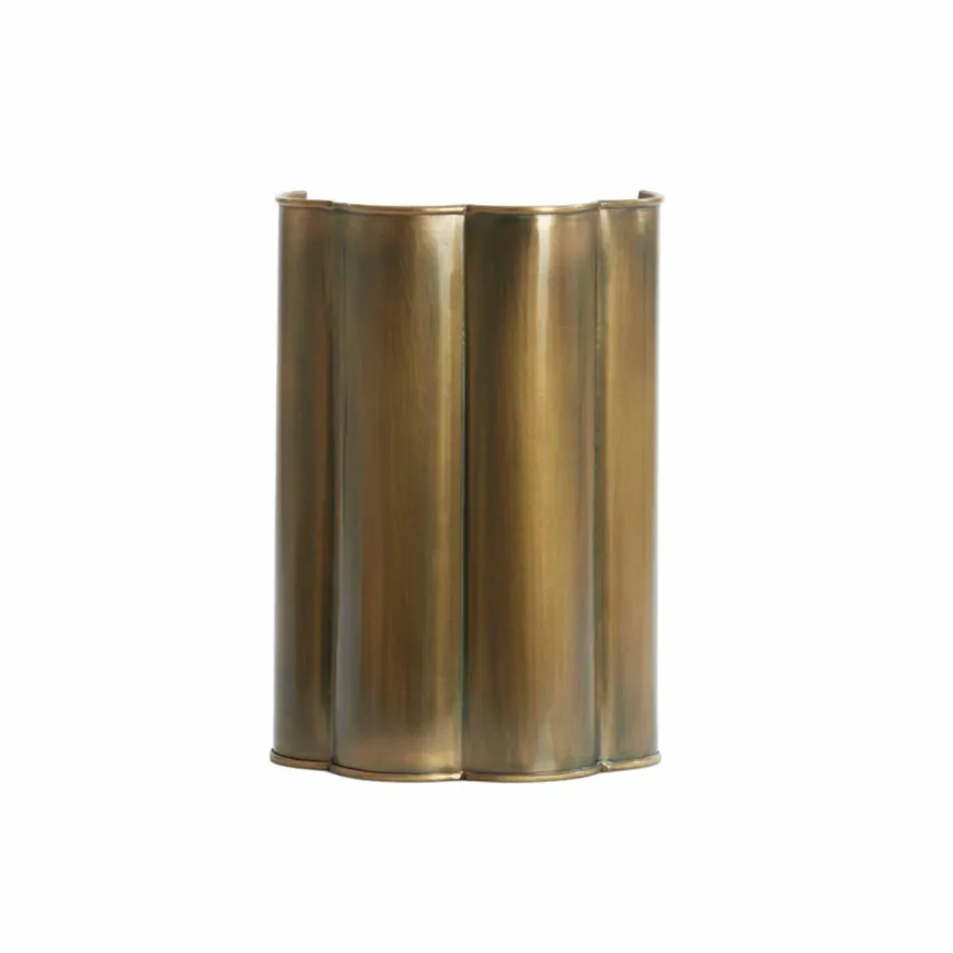 Light en Living Wandlamp 21x11,5x30,5 cm FRINGE antiek brons