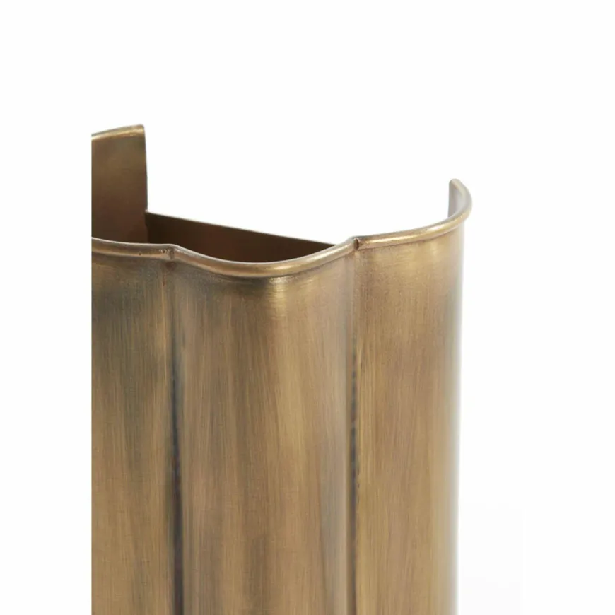 Light en Living Wandlamp 21x11,5x30,5 cm FRINGE antiek brons