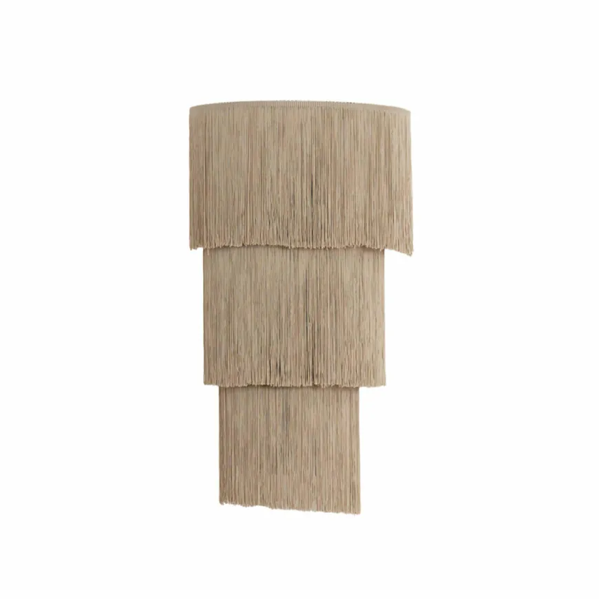 Light en Living Wandlamp 2L 33x14x55 cm MALAIKA taupe