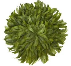 Light en Living Wandornament Ø50 cm PLUM olijf groen