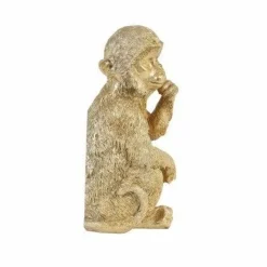 Light en Living Wandornament Aap 19,5 cm goud
