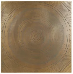 Light en Living Wandornament 60x1,5x60 cm LOLITA antiek brons