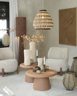 Light en Living Wandornament 90X2,5X120 Cm ELINOR Terra