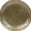 Light en Living Wandornament Ø30x3 cm ZEBRA goud