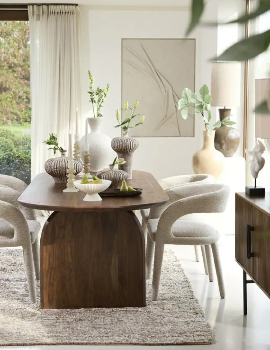 Light en Living Wandornament 90X2,5X120 Cm ELINOR Creme