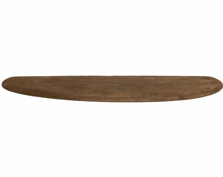 Light en Living Wandplank 49x15x3 cm GINOSU mat donker bruin