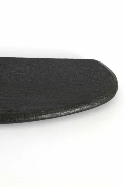 Light en Living Wandplank 70x17x2 cm GINOSA hout mat zwart