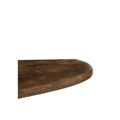 Light en Living Wandplank 80x20x3 cm GINOSU mat donker bruin
